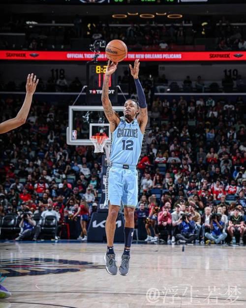 莫兰特单挑文森特 转身跳投精准命中