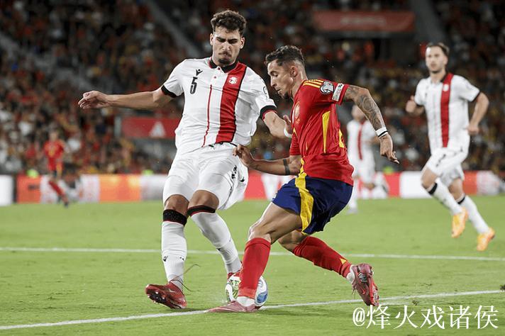 世预赛：奥亚萨瓦尔破门 西班牙2-0格鲁吉亚小组领跑